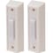 Newhouse Hardware Two-Note Electric Modern Door Bell Chime Kit w/ 16V/10VA Transformer, White CKIT2 - alternate 2